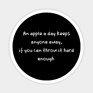 An apple a day Magnet